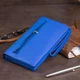 Клатч из кожи женский ST Leather 19319 Синий - изображение 7