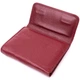 Кожаный женский кошелек с монетницей ST Leather 19480 Бордовый - изображение 3