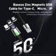 Кабель Baseus Zinc Magnetic Fast Charging Data Cable USB to Lightning 1.5A 2м (CALXC-B01) Black - зображення 6