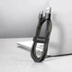 Кабель Baseus Cafule Cable USB to Micro USB 2.4A 0.5м (CAMKLF-AG1) Black - изображение 4