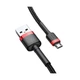 Кабель Baseus Cafule Cable USB to Micro USB 1.5A 2м (CAMKLF-C91) Black/Red - зображення 9