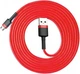 Кабель Baseus Cafule Cable USB to Micro USB 1.5A 2м (CAMKLF-C09) Red - зображення 5
