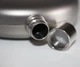 Фляга титанова для алкогольних міцних напоїв Tiartisan titanium 180 мл туристична кругла пляшка подарункова з титану лійка + чохол - зображення 11
