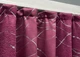 Комплект коротких штор VR-Textil Софт Ліана № 459ш Малиновий 130х170 см 2 шт (35-0429) - зображення 7
