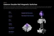 Магнитная беспроводная клавиатура Keychron K8 HE Special Edition \ Gateron Double-Rail Magnetic Nebula \ White ANSI US - изображение 4