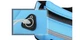 Сумка на пояс 20х10 см G1 для спорту Blue - зображення 3