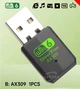 WIFI адаптер AX300 WIFI6 дводіапазонний USB Plug and play V2 - зображення 5