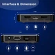 Смарт ТВ приставка X98 W2 S905W2 2/16 Гб Smart TV Box Android 11 + прошивка - зображення 4