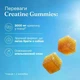 Креатин в желейках со вкусом апельсина, Creatine Gummies, Perla Helsa, 60 жевательных желеек - изображение 5