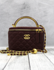 Женская Сумка CHANEL Бордовый - изображение 1