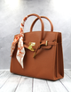 Женская сумка HERMES Kelly Коричневый - изображение 2