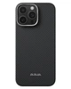 Чохол Pitaka Ultra-Slim PitaTap Classic для iPhone 16 Pro (Twill Black/Grey) - зображення 1
