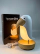 Настільний LED нічник Тукан LJC-164 з USB-С та регулюванням яскравості Білий (2122436) - зображення 2