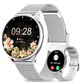 Женские смарт-часы Smart G35 Silvery умные с двумя ремешками и функцией ответа на звонки - изображение 1