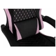 Кресло игровое GT Racer X-2339 Black/Pink (X-2339 Fabric Black/Pink) - изображение 9