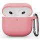 Чехол для наушников Armorstandart Hang Case для Apple AirPods 4 Pink (ARM81290) - изображение 1