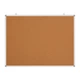 Офисная доска Buromax пробковая 75x100 см, алюминиевая рамка (BM.0050) - изображение 1