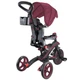 Дитячий велосипед Globber Explorer trike Foldable 4 в 1, бордовий (732-202-2) - зображення 3