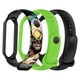 Ремінець до фітнес браслета Armorstandart комплект 3шт Xiaomi Mi Band 7/6/5 New Style Wolverine (ARM87047) - зображення 1