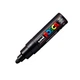 Маркер UNI Posca, 4,5-5,5мм, черный (PC-7M BLACK) - изображение 1