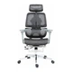 Офісне крісло GT Racer B-2450 White/Gray - зображення 9
