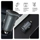 Зарядний пристрій Armorstandart USB Type-C PD20W + USB QC 3.0 Grey + cable Lightning (ARM82460) - зображення 4