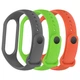Ремінець до фітнес браслета Armorstandart комплект 3шт Xiaomi Mi Band 7/6/5 New Style Ditsy (ARM75070) - зображення 1