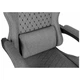 Крісло ігрове GT Racer X-2339 Black/Gray (X-2339 Fabric Black/Gray) - зображення 9