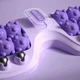 Роликовый массажер для ног 2 в 1 Cat Claw Style Foot Massager для спа-массажа и физиотерапии Фиолетовый - изображение 5