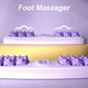 Роликовый массажер для ног 2 в 1 Cat Claw Style Foot Massager для спа-массажа и физиотерапии Фиолетовый - изображение 7