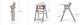 Стульчик для кормления Kinderkraft Tino 3 в 1 Grey, 5902533929788 - изображение 11