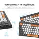 Клавиатура беспроводная OfficePro SK955B Wireless/Bluetooth Black (SK955B) - изображение 5