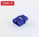 Надпотужний роз'єм QS8-S 8 mm 200 А колір синій Тато Q-Hobby - зображення 2