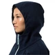 Жіночий світшот Jack Wolfskin Starboard з капюшоном на шнурку, темно-синій XS 1709251-1910001 (XS) - изображение 3