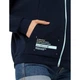 Жіночий світшот Jack Wolfskin Starboard з капюшоном на шнурку, темно-синій XS 1709251-1910001 (XS) - изображение 4