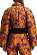 Жіноча зимова куртка Desigual Maitrepierre помаранчева S 22WWEWBE/7053 (S) - изображение 3