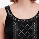Жіноча пряма сукня міді Goldie від French Connection чорного кольору M 71FFK_01 BLACK (M) - изображение 4