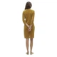 Жіноча сукня Vero Moda Mella елегантний золотий велюр M 10280540 GOLD (M) - изображение 2