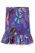 Жіноча міні-спідниця-крихта Desigual Dolores синя L 22SWMW29/5036 (L) - зображення 2