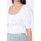 Жіноча коротка вишита блуза Guess Lulu з білим кроп-топом L W2GH39WEIV0 F0E1 (L) - зображення 3