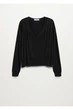 Жіночий джемпер Mango Jersey Diana buffalo синій XL 77015950 99 (XL) - изображение 3