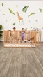 Детская деревянная кровать-манеж от Busy Wood «Оазис» с высокими бортиками, 190×90 см, Натуральное дерево+Белый - изображение 7