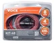Набор проводов для усилителя на 4 канала 600 Ватт Voice KIT-48 - изображение 1