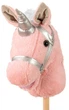 Koń na kiju Milly Mally Hobby Jasnoróżowy (5901761127300) - obraz 3