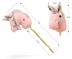 Koń na kiju Milly Mally Hobby Jasnoróżowy (5901761127300) - obraz 7