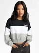 Свитшот женский Converse Women'S Knit Pullover 10024524-027 M Серый/Белый/Черный с принтом (194434080452) - изображение 6