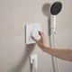 Смеситель для душа Hansgrohe Ecostat Comfort Q термостатический, белый матовый (33713700) - изображение 2