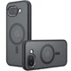 Захисний чохол Deexe Matte Skin with MagSafe для Google Pixel 10a - Black - зображення 2