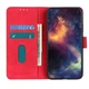 Чохол-книжка з застібкою KHAZNEH Retro Wallet для Xiaomi Poco X8 Pro - Red - зображення 3