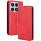 Чохол-книжка Deexe Retro Style для Xiaomi 17 - Red - зображення 1